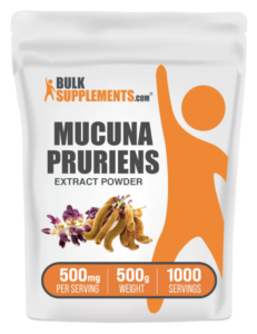Mucuna Pruriens is a natural source of levodopa, a precursor to dopamine, which may help support dopamine levels in the brain.